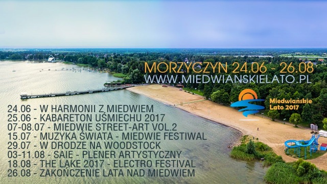 Będzie się działo w amfiteatrze nad jeziorem w Morzyczynie: w sobotę wybrzmi muzyka symfoniczna, wystąpią m.in. brytyjski kontratenor Paul Esswood, a także duet Jackpot, czyli finaliści 10. edycji programu Must Be The Music. Atrakcje zapowiadane są na większość weekendów lata.