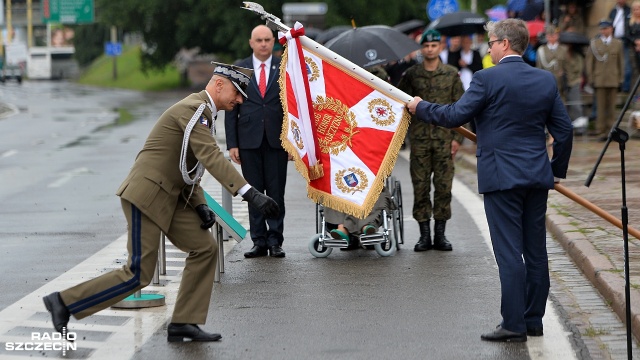 W sobotę na Wałach Chrobrego swój sztandar odebrała 12 Dywizja Zmechanizowana ze Szczecina.