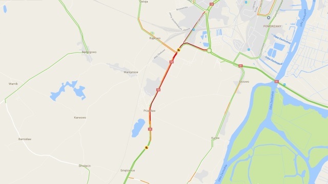 Przejazd drogą krajową nr 13 w obu kierunkach między Szczecinem a Kołbaskowem to najbardziej gorący temat związany z ruchem drogowym.