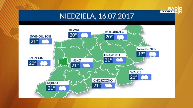 Pogoda zaczyna się poprawiać i coraz bardziej sprzyja wypoczynkowi w okolicznościach przyrody. Termometry jeszcze przez kilka najbliższych dni będą pokazywać 20 stopni Celsjusza, ale w środę słupki rtęci wystrzelą pod trzydziestą kreskę. Słońca też nie powinno zabraknąć.