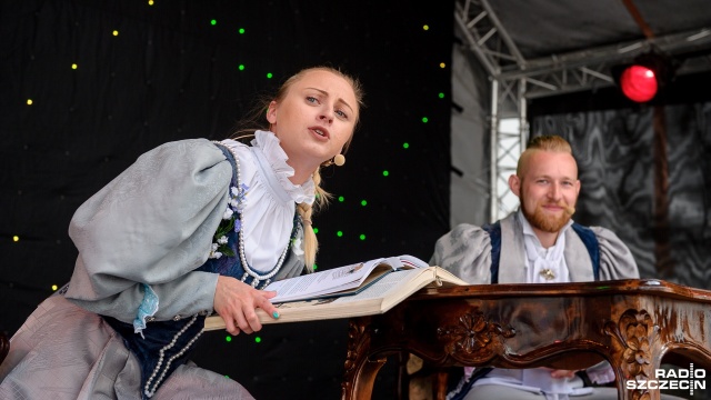 Kim był książę Bogusław X i jego żona Anna Jagiellonka oraz jak wyglądało Pomorze pod ich panowaniem - tego m.in. można się było w niedzielę dowiedzieć na Dziedzińcu Menniczym Zamku Książąt Pomorskich w Szczecinie.