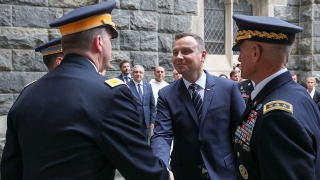 W ostatnim dniu wizyty w Stanach Zjednoczonych prezydent Andrzej Duda odwiedził słynną amerykańską Akademię Wojskową West Point.