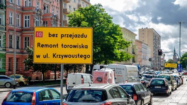 Remonty ulic i korki w Szczecinie. Ostre komentarze radnych