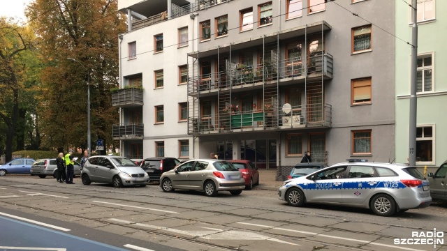 Trzymiesięczne dziecko i kobieta zostali ranni w wypadku na ulicy Parkowej w Szczecinie. Tramwajowa piątka uderzyła tam w osobowego mercedesa, który następnie zderzył się z peugeotem.