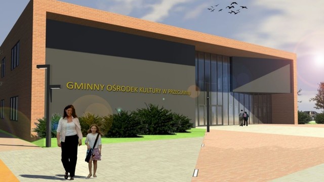 W podszczecińskim Przecławiu za prawie 20 milionów złotych powstanie Dom Kultury.