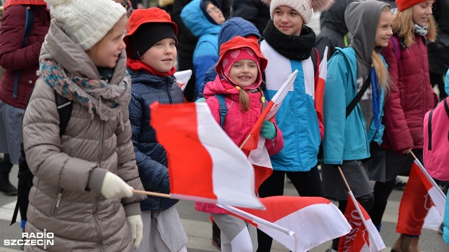 Około 1,5 tysiąca osób przeszło ulicami Szczecina. To Marsz Niepodległości, czyli największa w sobotę manifestacja na Pomorzu Zachodnim.