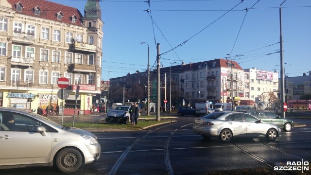 Do kilku stłuczek doszło w piątek rano w Szczecinie.