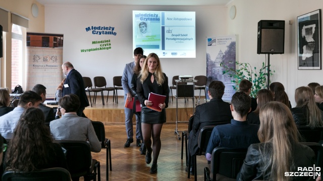 Ponad 200 gimnazjalistów i licealistów z całego Zachodniopomorskiego czytało Wyspiańskiego w Książnicy Pomorskiej.
