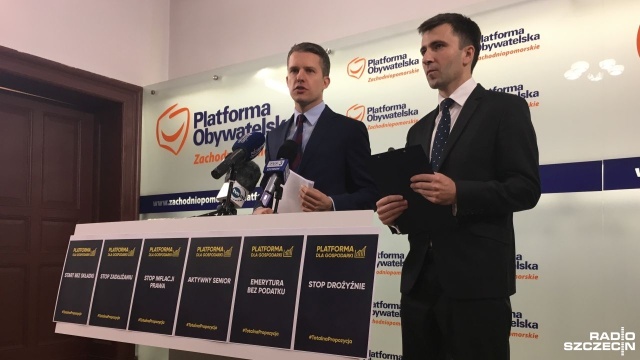Pakiet sześciu ustaw gospodarczych skierowała do sejmu Platforma Obywatelska.