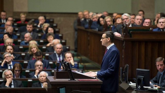 Sejm udzielił wotum zaufania rządowi premiera Mateusza Morawieckiego
