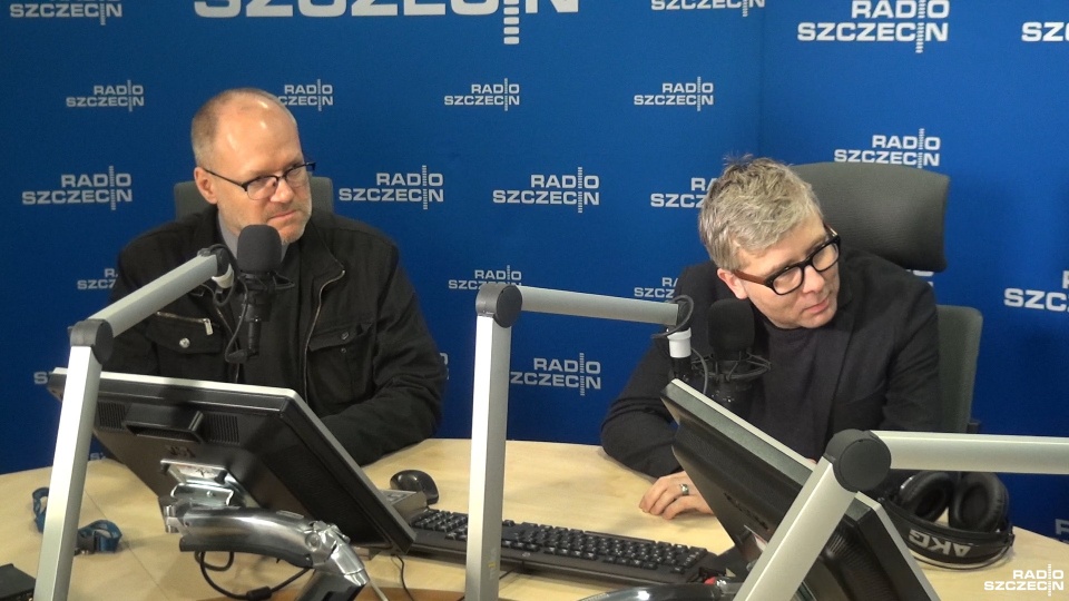 Politolog Maciej Drzonek i socjolog Maciej Kowalewski. Fot. Piotr Sawiński [Radio Szczecin]