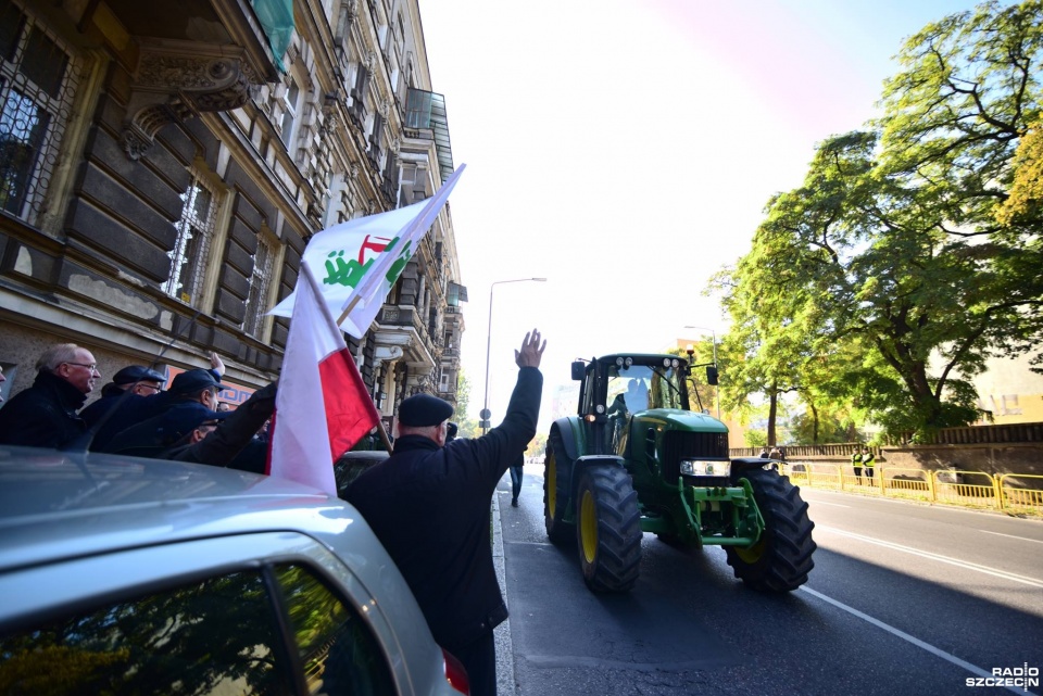 Rolnicy odpowiadają z wolnej stopy. Grozi im do 10 lat więzienia. Fot. Konrad Nowak [Radio Szczecin/Archiwum]