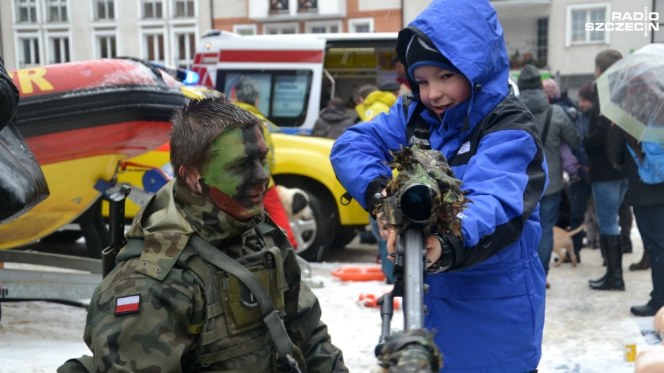 Najwięcej atrakcji czeka jednak przed kołobrzeskim ratuszem. Fot. Przemysław Polanin [Radio Szczecin]