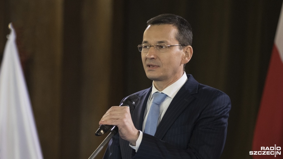 Wicepremier Mateusz Morawiecki. Fot. Weronika Łyczywek [Radio Szczecin]