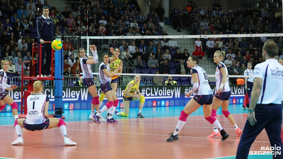 Chemik Police - Imoco Volley Conegliano 2:3. Fot. Weronika Łyczywek [Radio Szczecin]