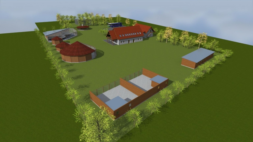 Największy w regionie ośrodek rehabilitacji dla dzikich zwierząt chce zbudować Regionalna Dyrekcja Ochrony Środowiska w Szczecinie. Mat. Regionalna Dyrekcja Ochrony Środowiska