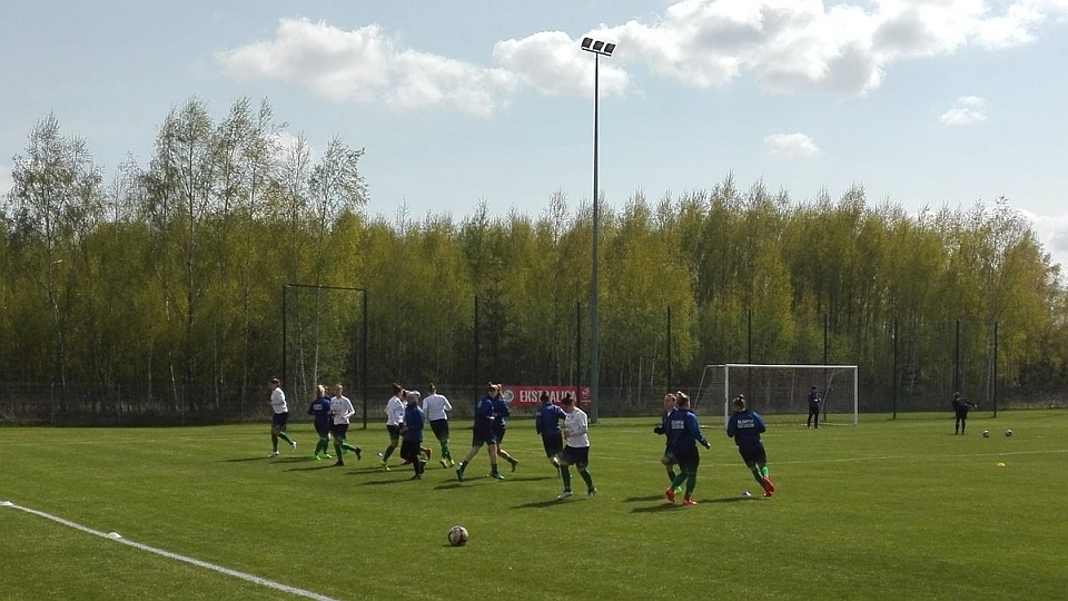 Szczecinianki przegrały w środę z AZS-em Biała Podlaska 0:2 w zaległym meczu ekstraligi. Fot. twitter.com/OlimpiaSzczecin