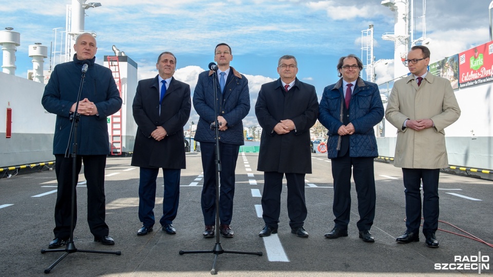 Podpisanie umowy ws. budowy tunelu w Świnoujściu. Fot. Olaf Nowicki [Radio Szczecin/Archiwum]