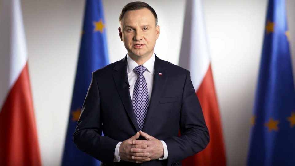 Prezydent Andrzej Duda. Źródło: www.youtube.com/Prezydent.pl