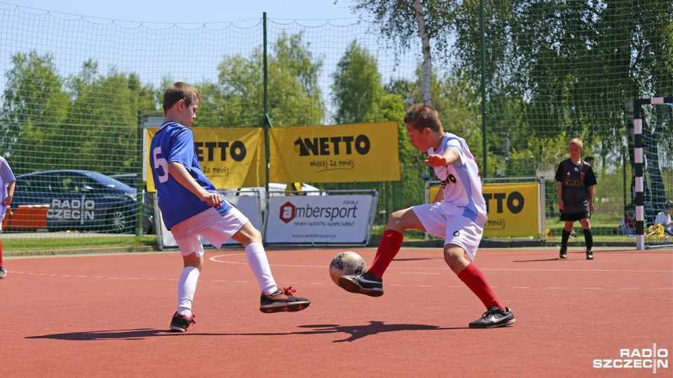 Eliminacje Netto Mini Mundialu 2017 w Dźwirzynie. Mecz Kolumbia - Anglia. Fot. Maciej Papke [Radio Szczecin]