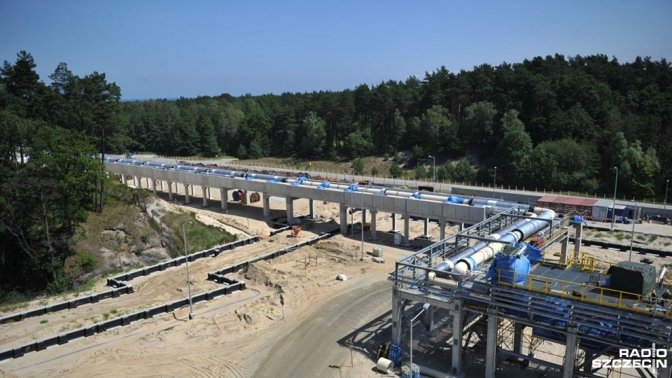 Według zapowiedzi niemieckiej i rosyjskiej strony gazociąg ma być gotowy w 2019 roku. Fot. Łukasz Szełemej [Radio Szczecin/Archiwum]