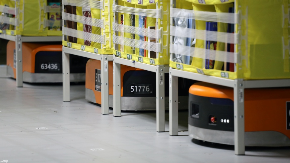 Amazon Robotics. Fot. Maciej Papke [Radio Szczecin]