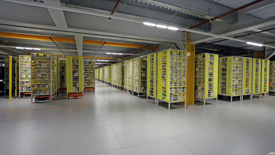 Amazon Robotics. Fot. Maciej Papke [Radio Szczecin]