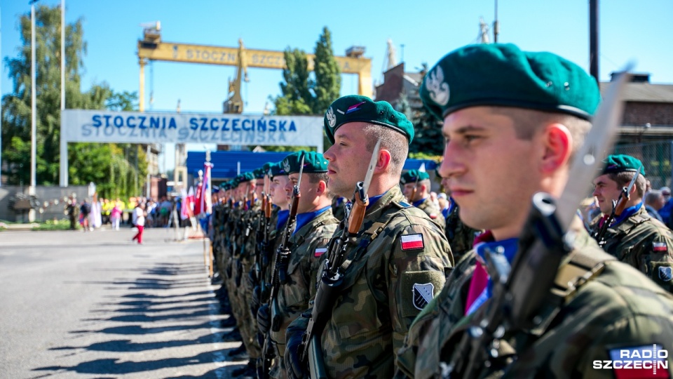 Uroczystości upamiętniające podpisanie porozumień sierpniowych. Fot. Weronika Łyczywek [Radio Szczecin]