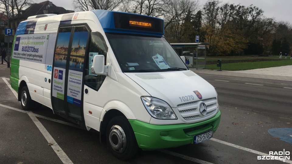 BudżetoBus w Szczecinie. Fot. Tobiasz Madejski [Radio Szczecin]