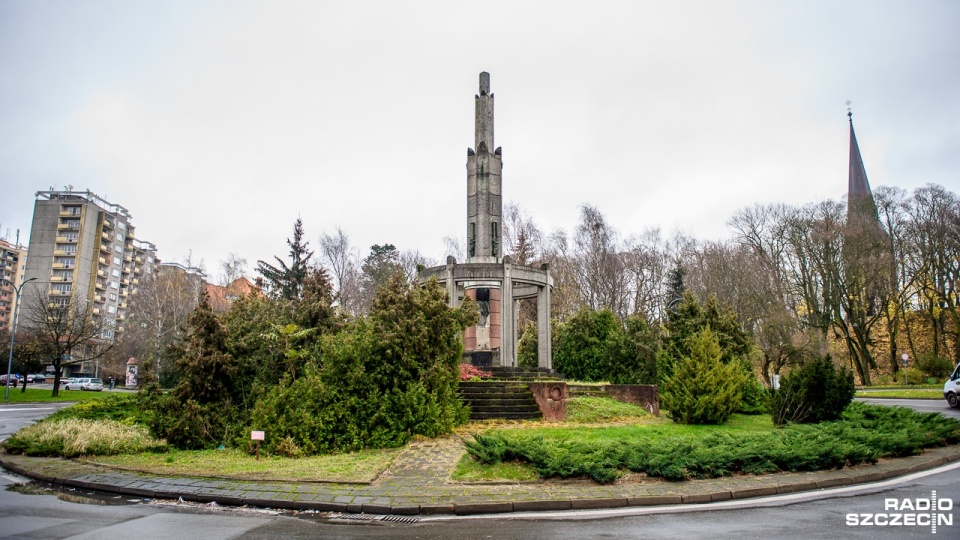 Rozbiórka monumentu ma kosztować około 70 tysięcy złotych. Fot. Olaf Nowicki [Radio Szczecin]