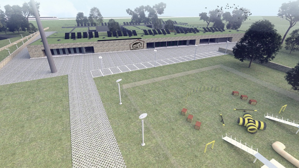 Wizualizacje nowego schroniska. Mat. Urząd Miasta Szczecin