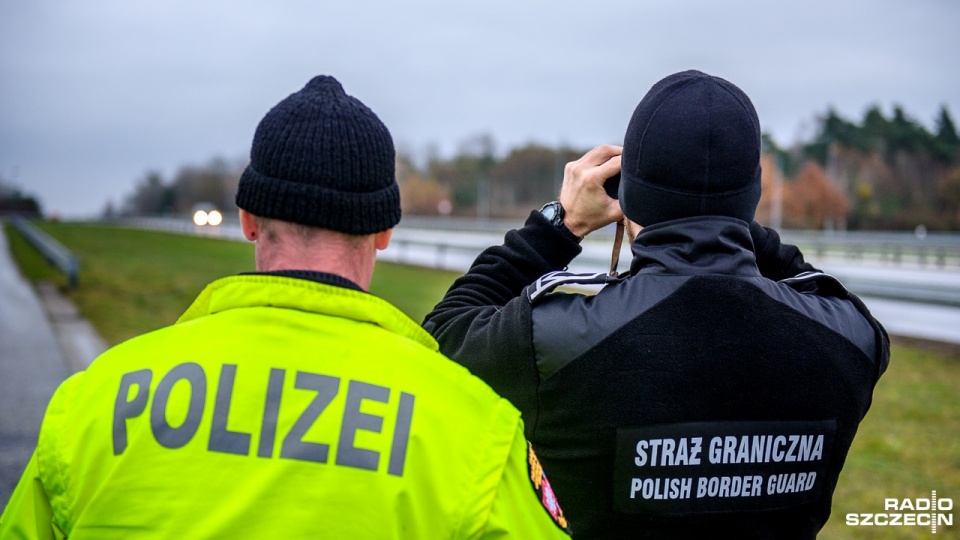 Placówka w Pomellen działa od stycznia 2016 roku. Służy w niej 40 pograniczników: 20 z Niemiec i 20 z Polski. Fot. Olaf Nowicki [Radio Szczecin]