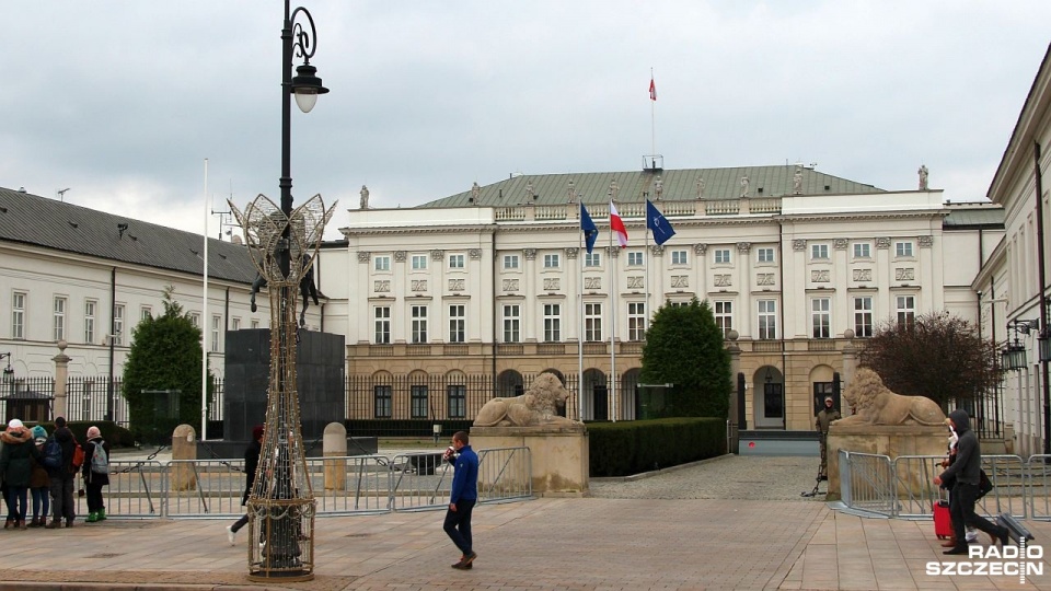 O 16 w Pałacu Prezydenckim Andrzej Duda przyjmie dymisję Rady Ministrów i desygnuje Mateusza Morawieckiego na nowego szefa rządu. Fot. Piotr Kołodziejski [Radio Szczecin]