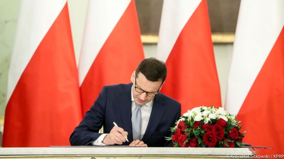 Premier Mateusz Morawiecki. Fot. Krzysztof Sitkowski/KPRP