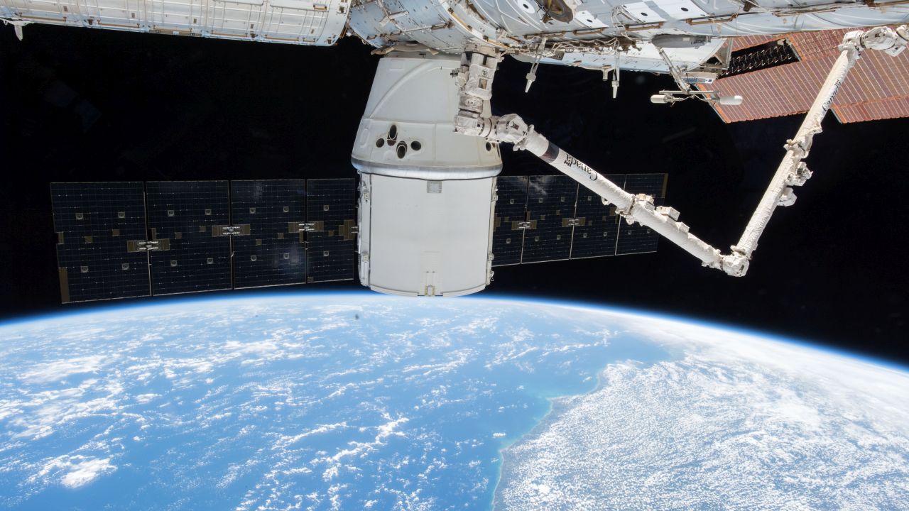 Międzynarodowa Stacja Kosmiczna. Fot. NASA
