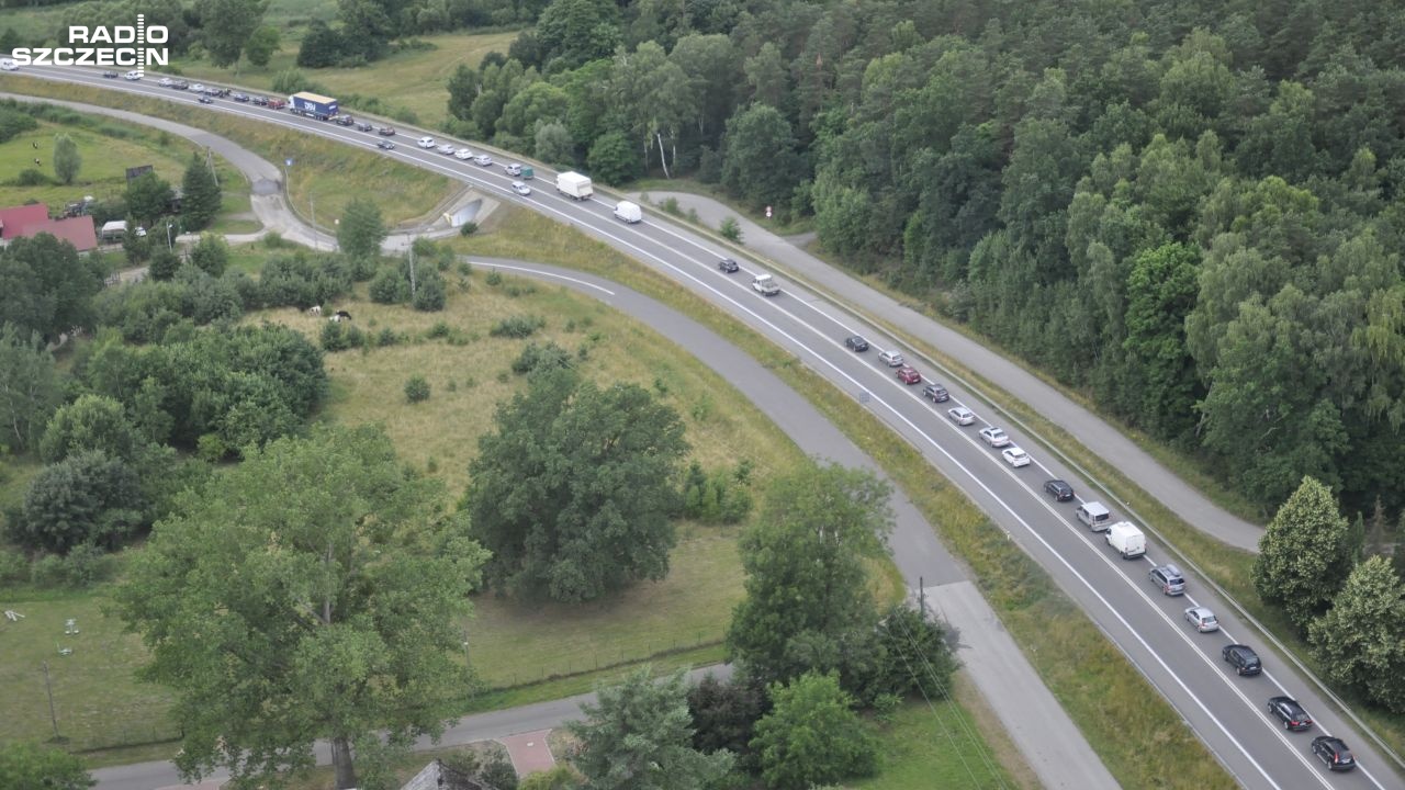 Spore korki utworzyły się w środę po godzinie 13 na zachodniopomorskich trasach.