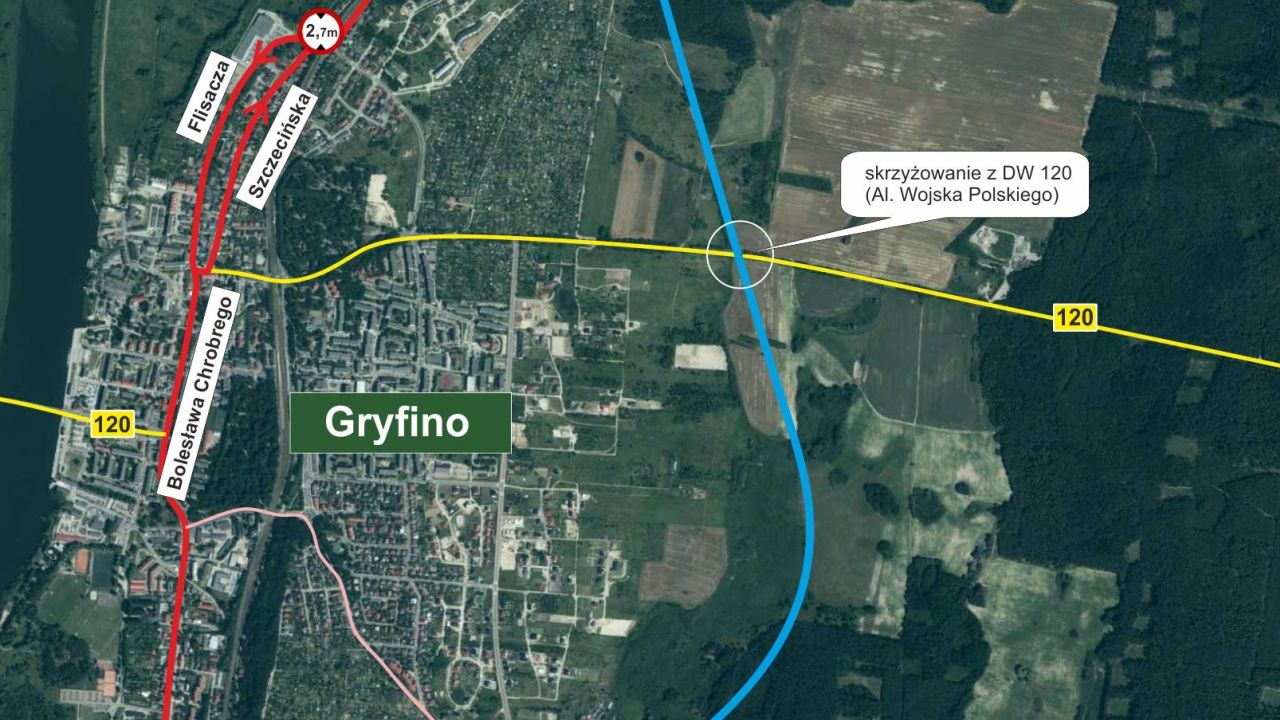 W szczecińskim oddziale Generalnej Dyrekcji Dróg Krajowych i Autostrad rozstrzygnięto przetarg na wykonanie dokumentacji dla obwodnicy Gryfina i odcinka Radziszewo-Gryfino na drodze krajowej nr 31.
