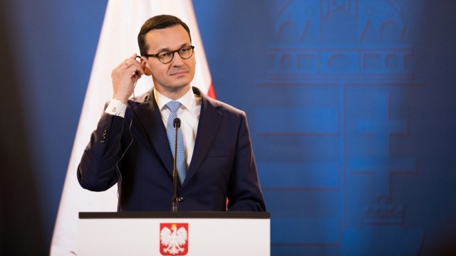 Premier Mateusz Morawiecki. Fot. Kancelaria Prezesa Rady Ministrów, www.premier.gov.pl Koniec wizyty premiera Morawieckiego na Węgrzech [WIDEO, ZDJĘCIA]