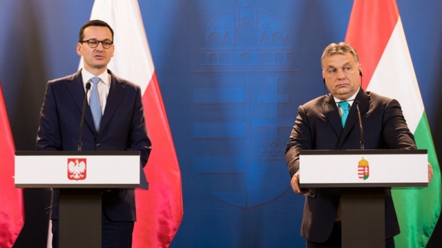 Premier Mateusz Morawiecki i Viktor Orban. Fot. Kancelaria Prezesa Rady Ministrów, www.premier.gov.pl Koniec wizyty premiera Morawieckiego na Węgrzech [WIDEO, ZDJĘCIA]