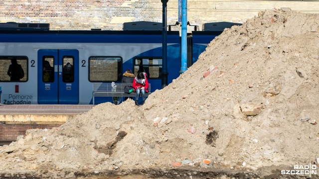 Łączny koszt drugiego etapu modernizacji to około 60 mln złotych. Fot.Weronika Łyczywek [Radio Szczecin] "Ma być jedną z najnowocześniejszych stacji w Polsce". Dworzec PKP w remoncie [WIDEO, ZDJĘCIA]