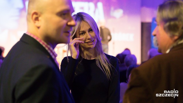 Magdalena Ogórek dodała, że rodzina Otto von Wächtera próbowała bezskutecznie zablokować wydanie książki. „Lista Wächtera” stała się już bestsellerem. Fot. Robert Stachnik [Radio Szczecin] "Lista Wächtera", czyli spotkanie z dr Magdaleną Ogórek w Radiu Szczecin [WIDEO, ZDJĘCIA]