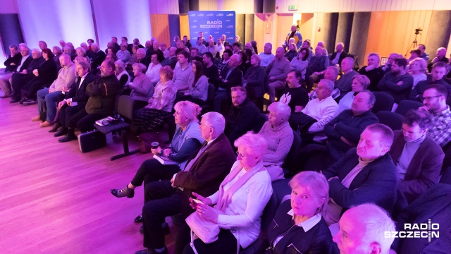 Magdalena Ogórek dodała, że rodzina Otto von Wächtera próbowała bezskutecznie zablokować wydanie książki. „Lista Wächtera” stała się już bestsellerem. Fot. Robert Stachnik [Radio Szczecin] "Lista Wächtera", czyli spotkanie z dr Magdaleną Ogórek w Radiu Szczecin [WIDEO, ZDJĘCIA]