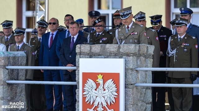 Fot. Łukasz Szełemej [Radio Szczecin] Były szef 12DZ został dowódcą Sztabu Generalnego Wojska Polskiego [WIDEO, ZDJĘCIA]