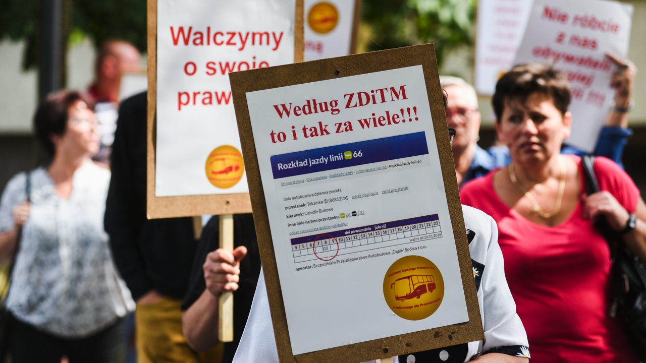 Mieszkańcy osiedli Podjuchy i Żydowce-Klucz będą w piątek blokować przejście dla pieszych na ulicy Granitowej w Podjuchach.