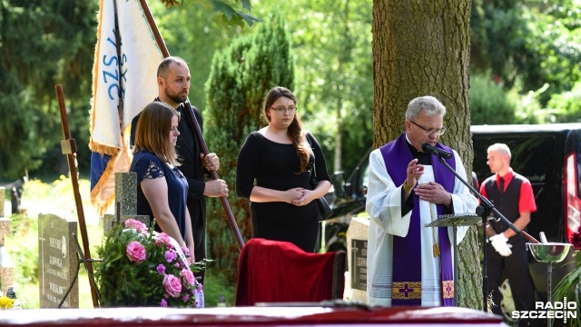 Fot. Kamila Kozioł [Radio Szczecin] Pożegnaliśmy Danutę Dąbrowską [ZDJĘCIA]