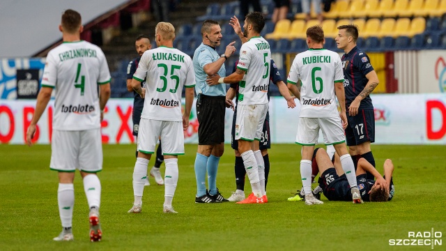 Pogoń Szczecin - Lechia Gdańsk 2:3. Fot. Robert Stachnik [Radio Szczecin] Pogoń bez punktów w meczu z niepokonaną Lechią [DUŻO ZDJĘĆ]