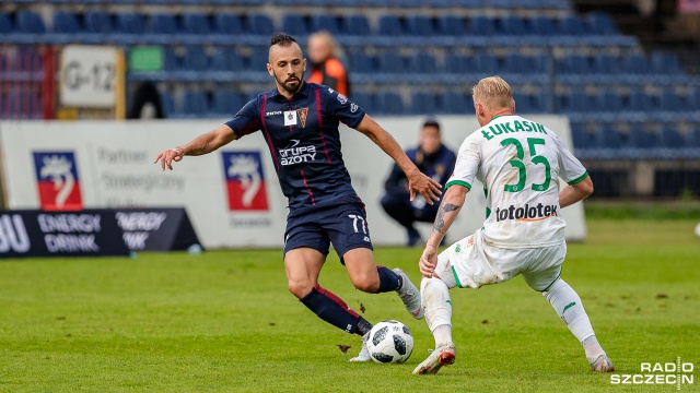 Pogoń Szczecin - Lechia Gdańsk 2:3. Fot. Robert Stachnik [Radio Szczecin] Pogoń bez punktów w meczu z niepokonaną Lechią [DUŻO ZDJĘĆ]