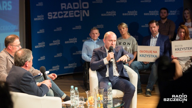 Fot. Robert Stachnik [Radio Szczecin] Priorytety w relacjach z Niemcami według Sochańskiego i Krzystka [ZDJĘCIA]