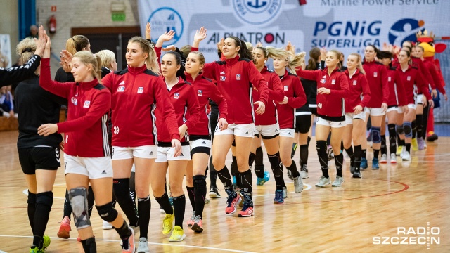 SPR Pogoń Szczecin - MKS Perła Lublin 19:26. Fot. Robert Stachnik [Radio Szczecin] Mistrz Polski za silny dla szczypiornistek Pogoni [ZDJĘCIA]