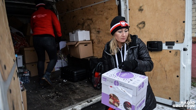 Tegoroczna "Paczka dla Rodaka i Bohatera na Kresach" jest już piątą edycją w historii akcji. Fot. Łukasz Szełemej [Radio Szczecin] Paczki trafiły do rodaków na Kresach [ZDJĘCIA]